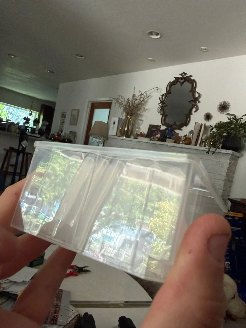 N/A clear plastic